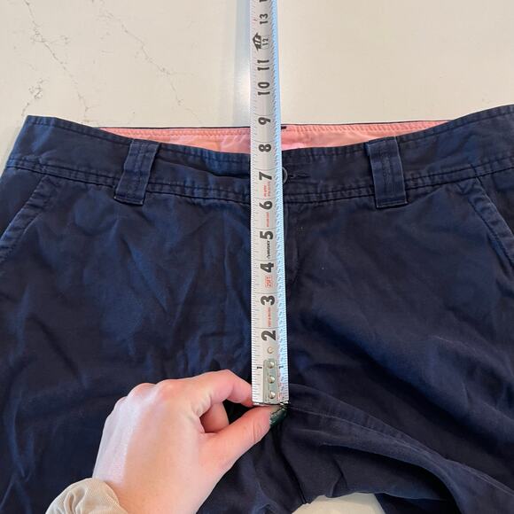 Lilly Pulitzer Navy Bermuda Shorts Size 6‎ - Picture 6 of 7